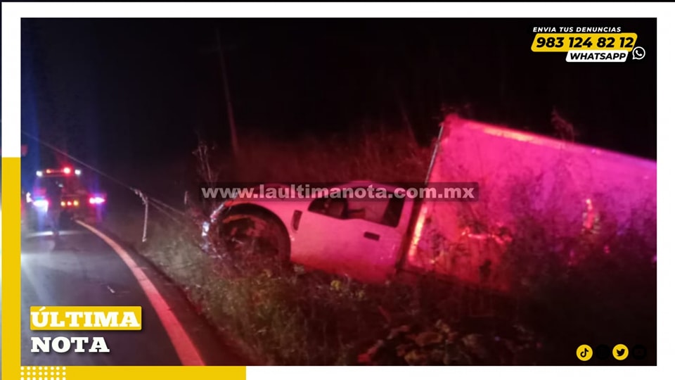 ¡Se salva de milagro! Vuelca tras falla en el volante cerca de las temidas “curvas del di4blo”