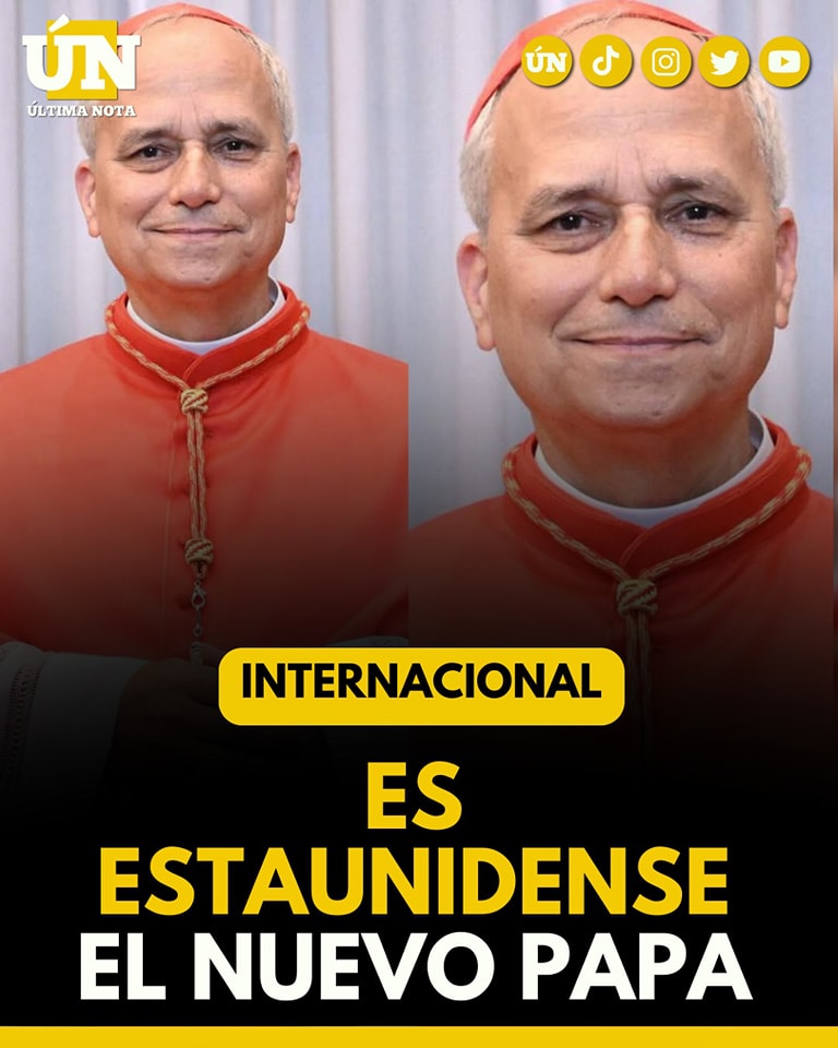 Urgente de último momento: Robert Prevost es el nuevo Papa.