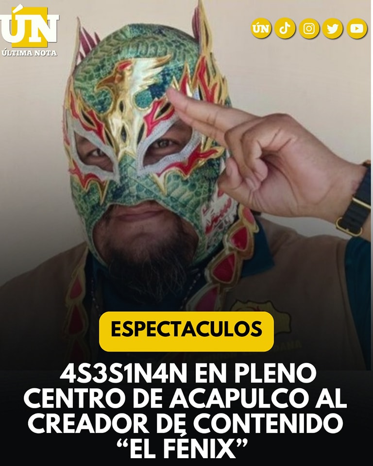 4s3sin4n en pleno centro de Acapulco al creador de contenido “El Fénix”