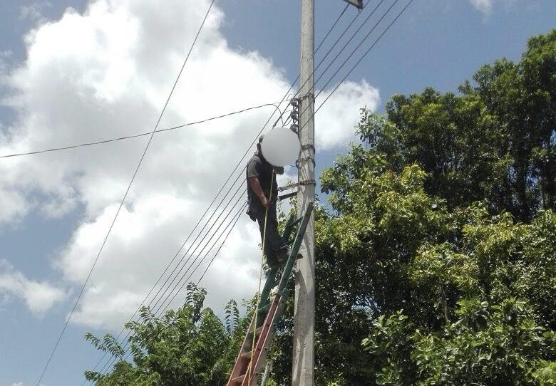 De nueva cuenta, Santa Rosa, Tuzik y San Francisco Aké se quedan sin energía eléctrica; exigen solución a la CFE
