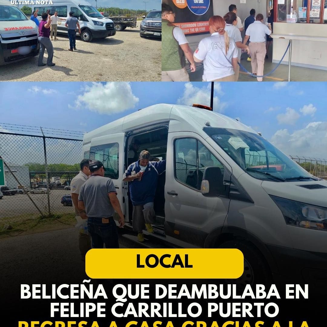 Beliceña que deambulaba en Carrillo regresa a casa gracias a la solidaridad ciudadana