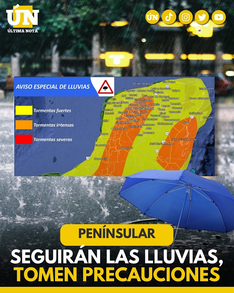 Alerta por tormentas intensas en la Península: piden extremar precauciones este miércoles