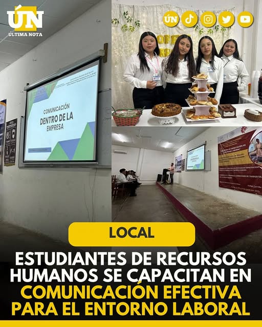 Estudiantes de Recursos Humanos se capacitan en comunicación efectiva para fortalecer su perfil profesional