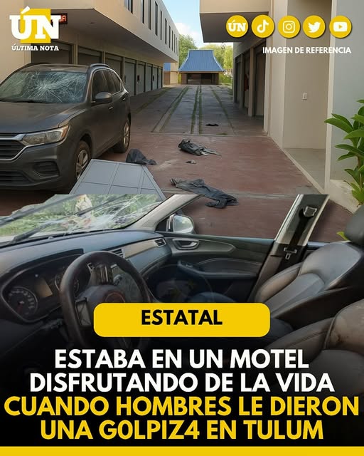 G0lpiz4 en motel de Tulum termina en p3rs3cución y hombre es ingresado al Hospital General de Carrillo Puerto