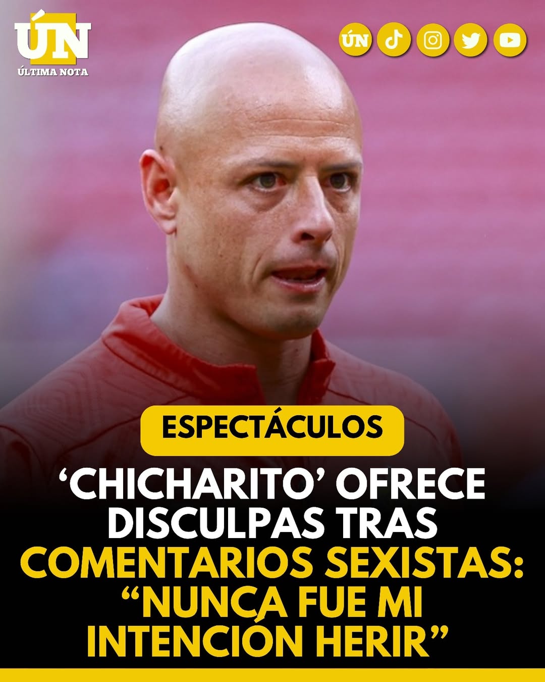 ‘Chicharito’ ofrece disculpas tras comentarios s3x1st4s: “Nunca fue mi intención herir”