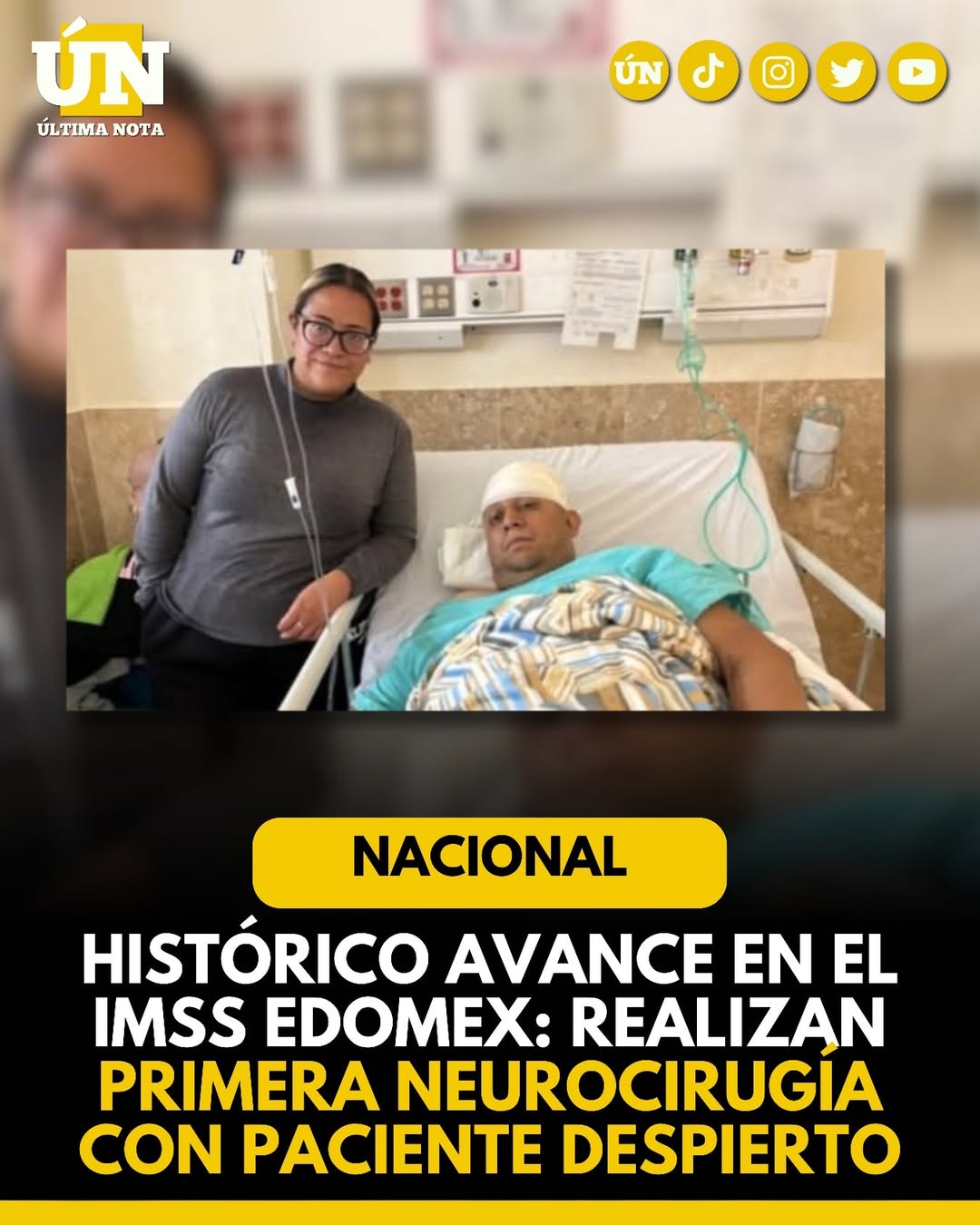 Histórico avance en el IMSS Edomex: Realizan primera neurocirugía con paciente despierto