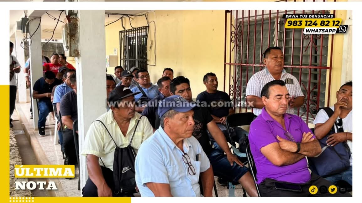 CFE dialoga directamente con los delegados de las comunidades para mejorar el servicio eléctrico.