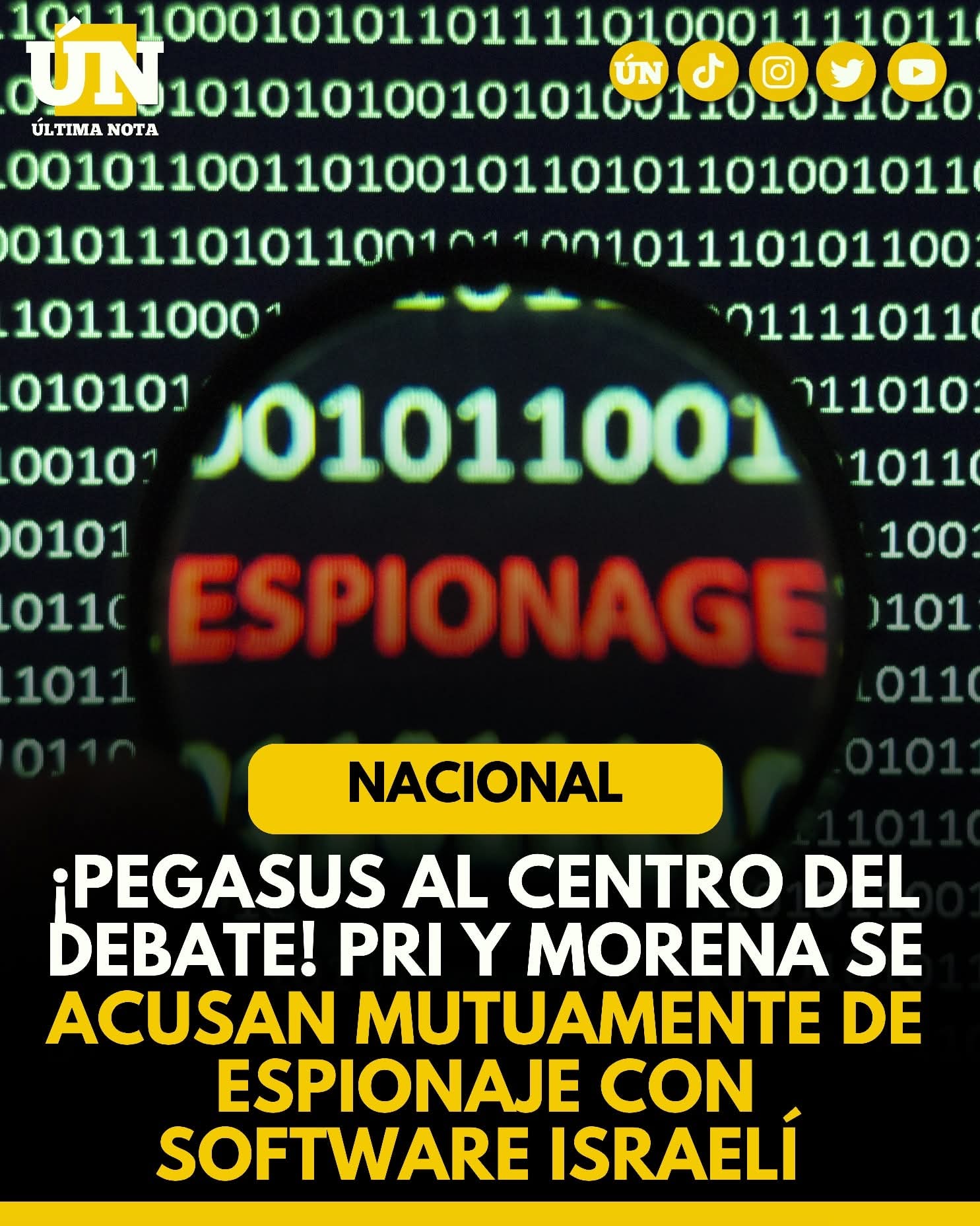 ¡Pegasus al centro del debate! PRI y Morena se acusan mutuamente de espionaje con software israelí.