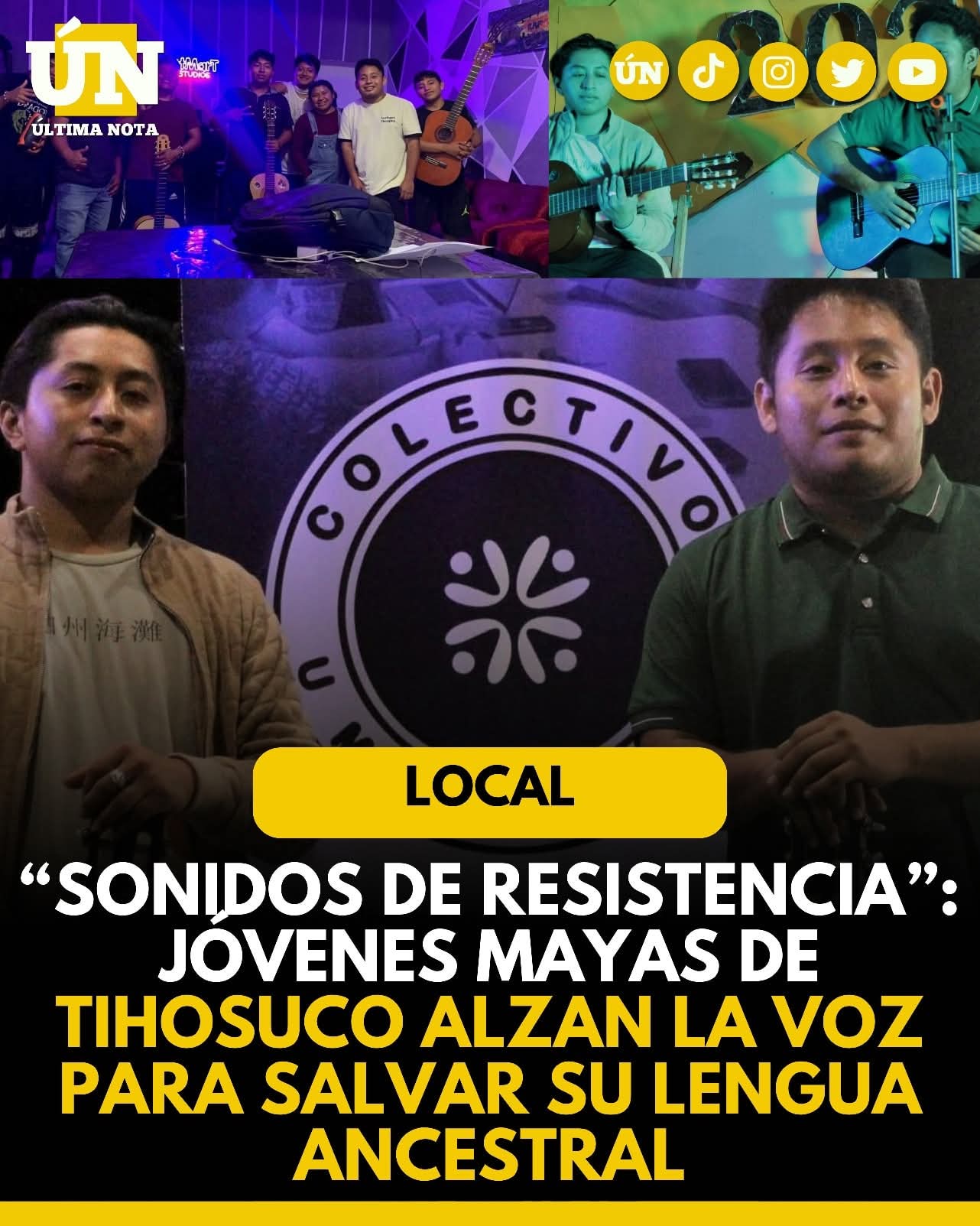 “Sonidos de Resistencia”: Jóvenes mayas de Tihosuco alzan la voz para salvar su lengua ancestral.