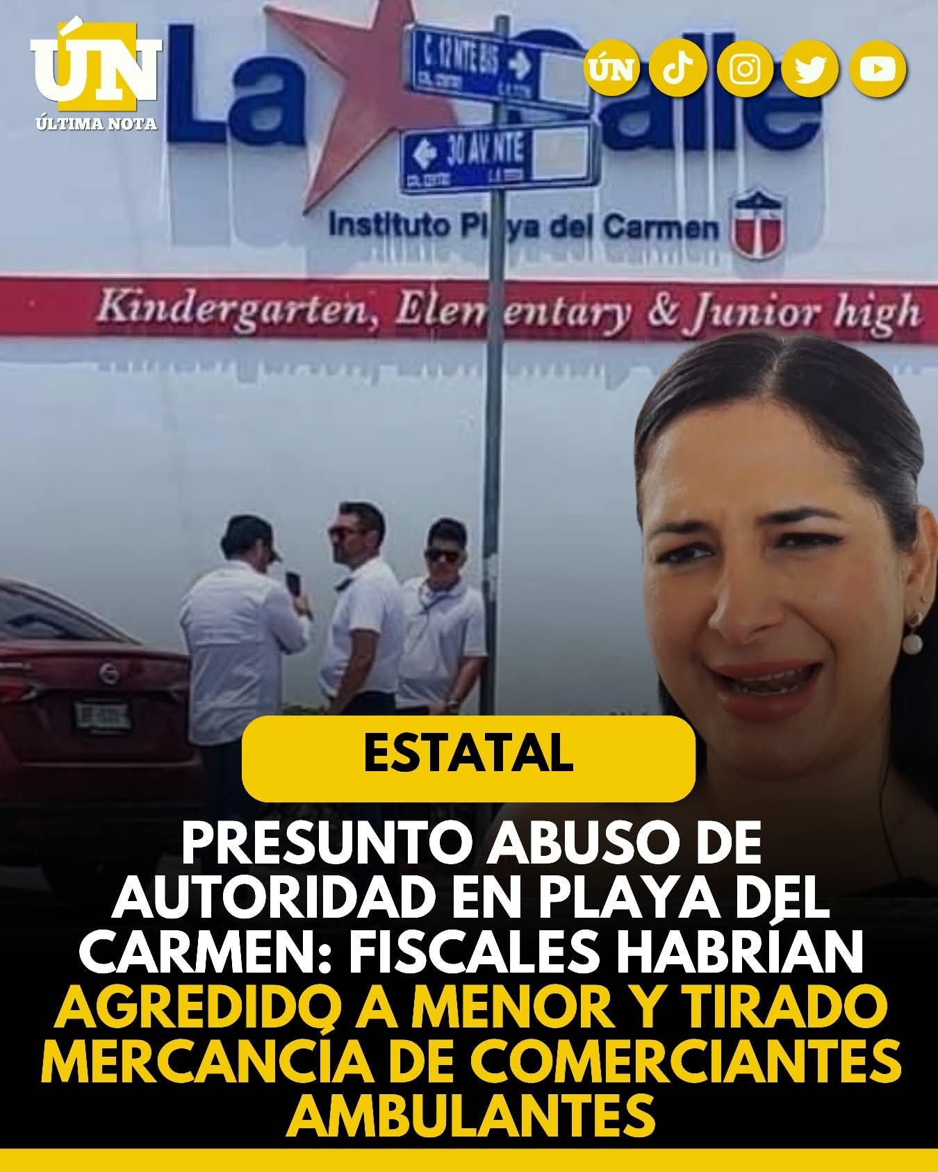 Presunto abuso de autoridad en Playa del Carmen: fiscales habrían agredido a menor y tirado mercancía de comerciantes ambulantes .