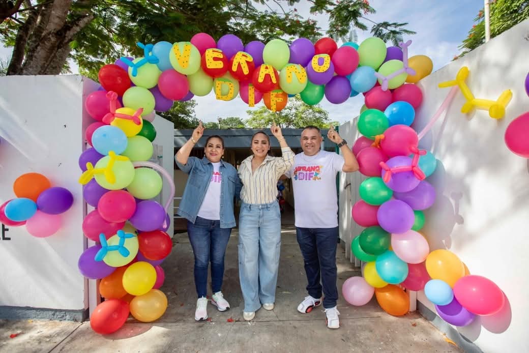 Mary Hernández activa curso de verano DIF 2025.