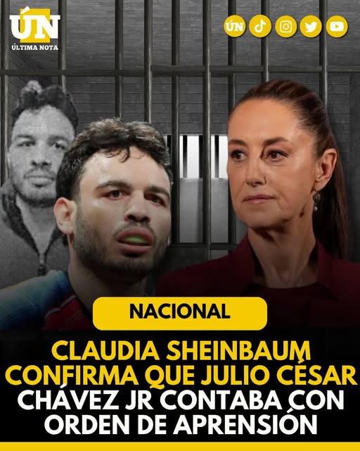 Orden de aprehensión desde 2023: Julio César Chávez Jr. bajo la lupa del gobierno mexicano