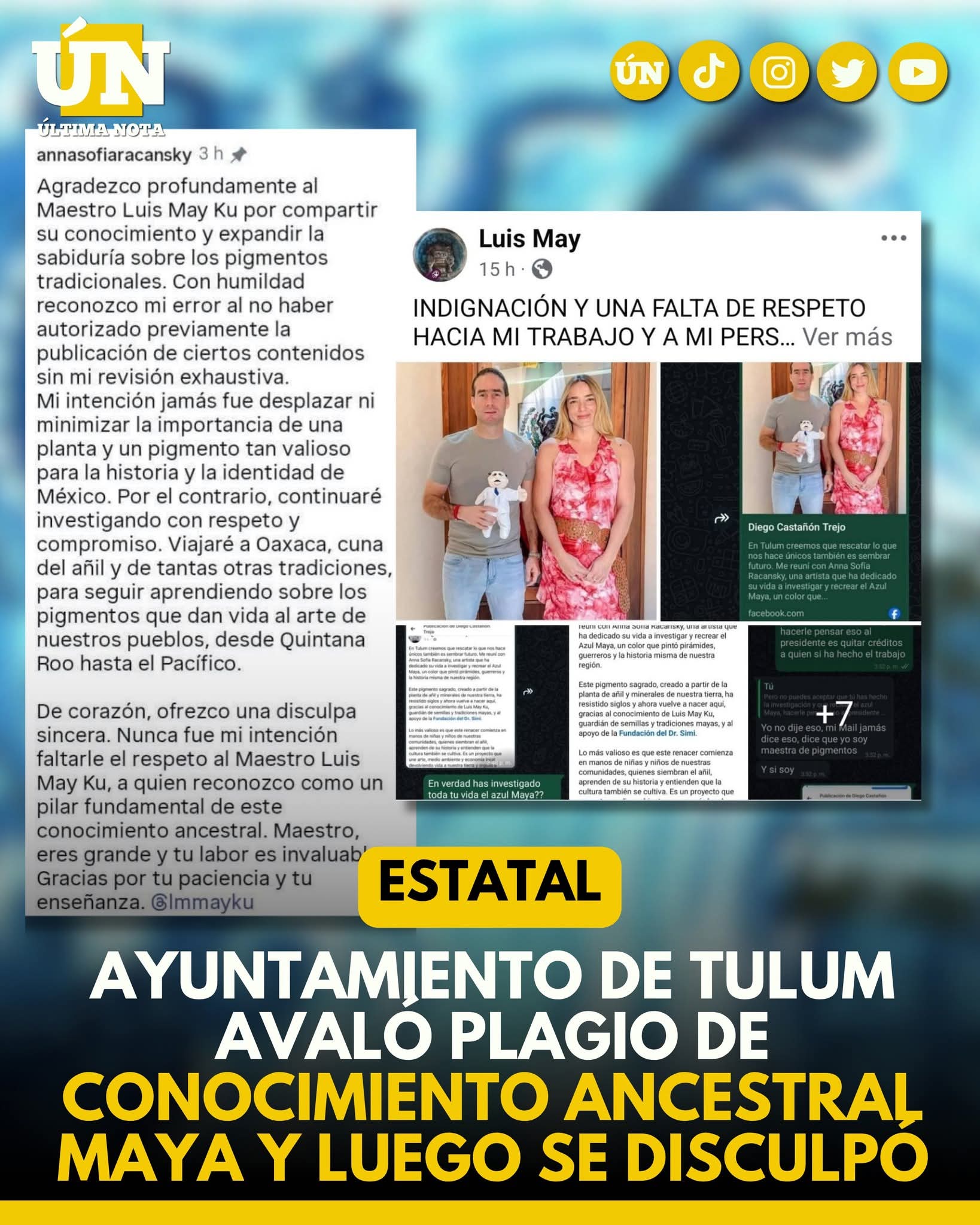 Imagínate querer ser diputado federal del distrito maya más importante… y terminar avalando el plagio de un conocimiento ancestral: el caso Diego Castañón Trejo