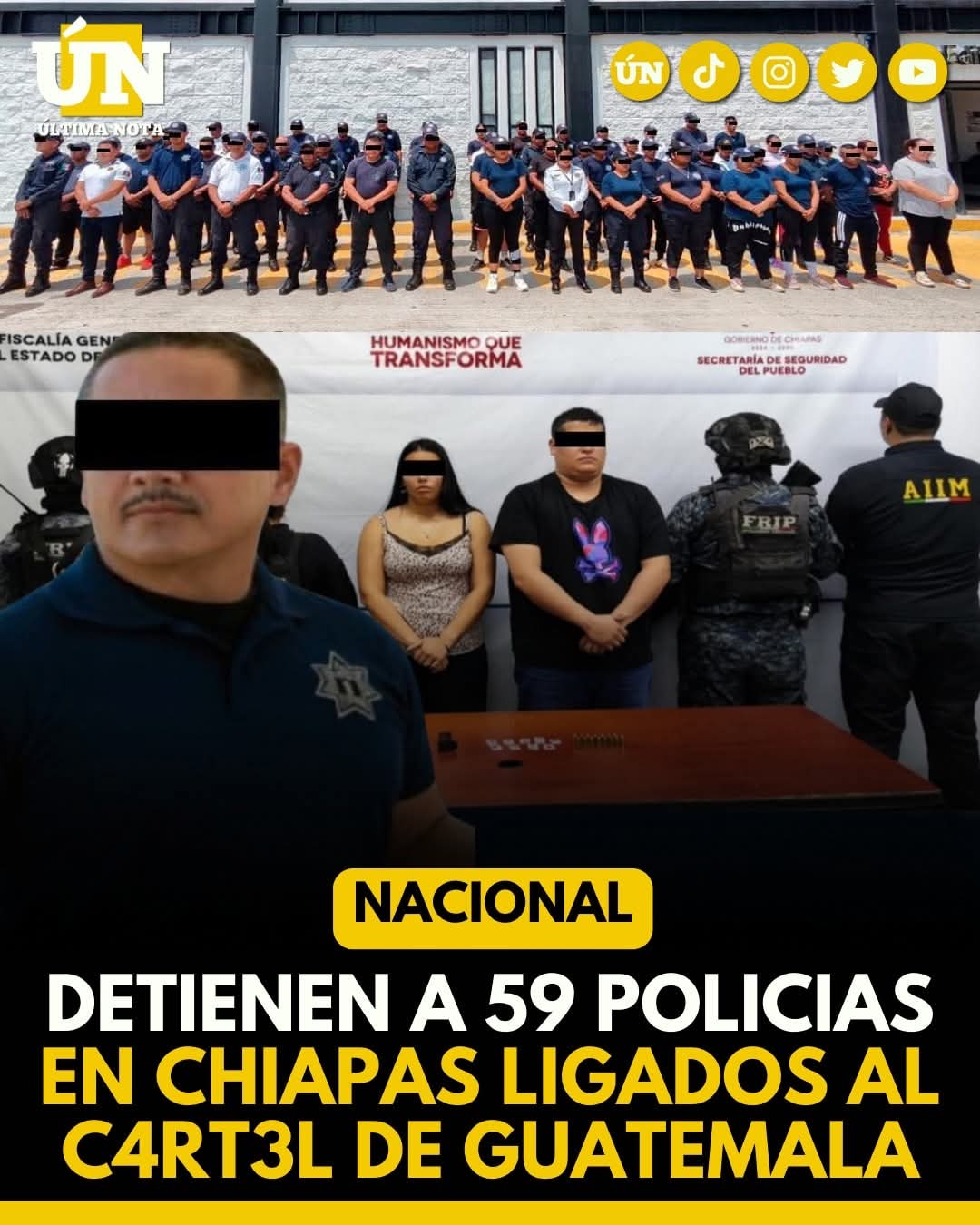 ¡Alerta en Cintalapa Chiapas! Buscaban un “pez gordo” y solo atraparon a toda la policía.