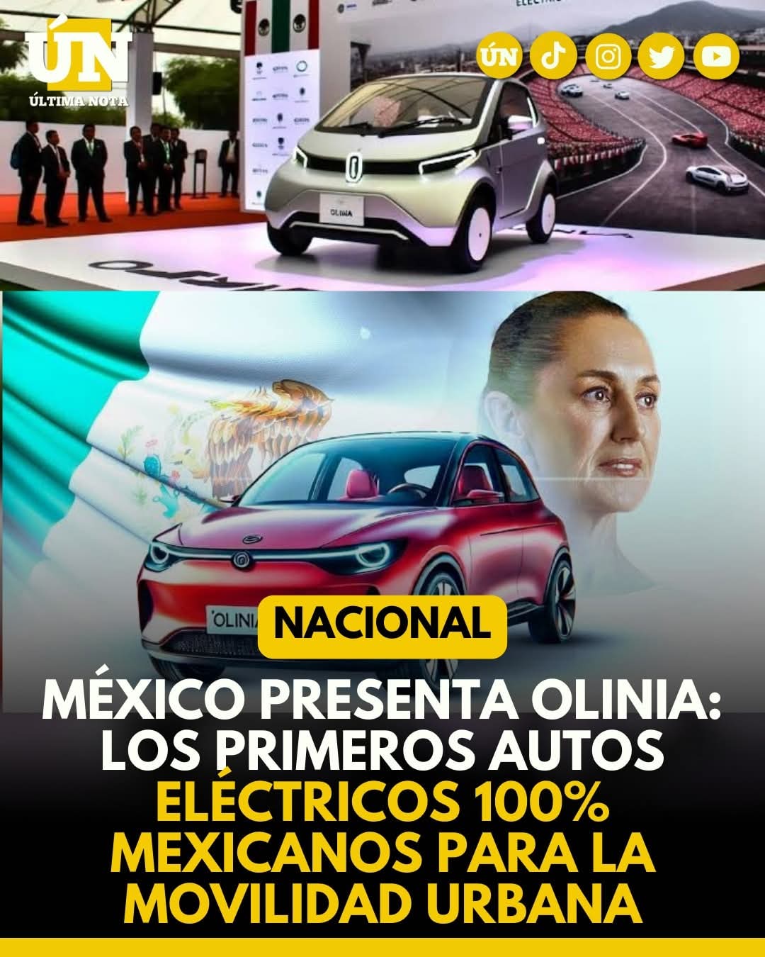 Olinia: El Auto Eléctrico Mexicano que Revoluciona la Movilidad con Precios Accesibles y Diseño Nacional
