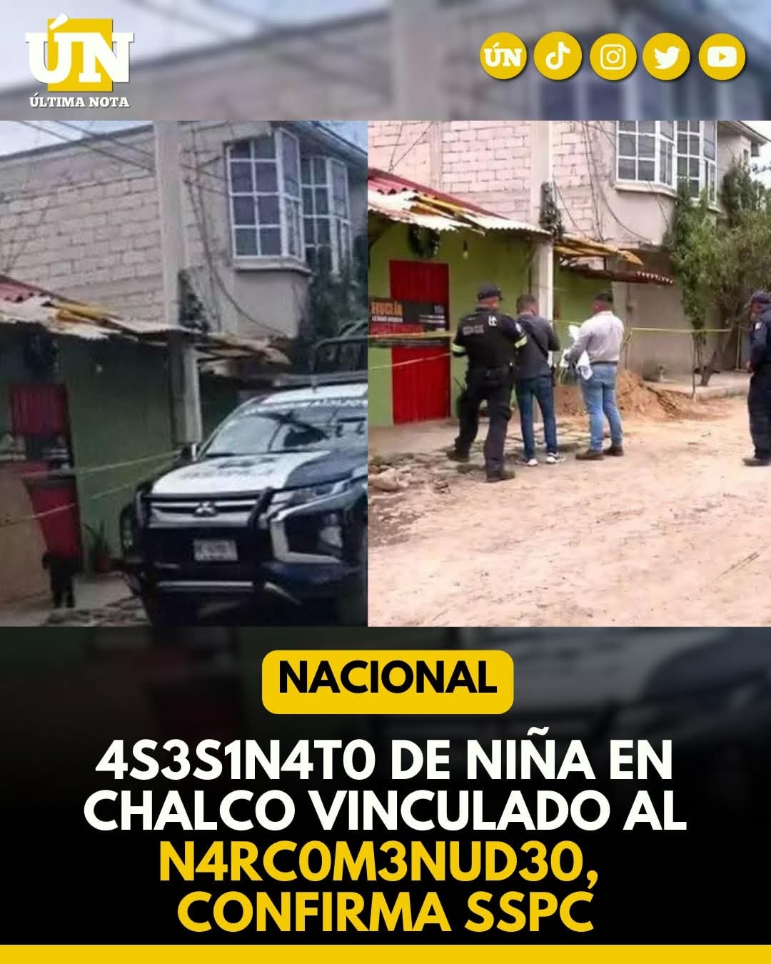 Impacto y Horror en Chalco: Niña de 12 Años 4s3s1n4d4 en Ataque Vinculado al N4rc0menudeo.