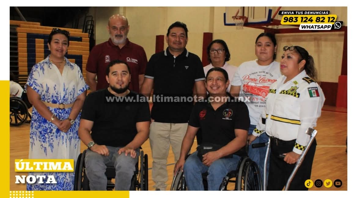 Carrilloportense encabezará la Asociación de Deportistas en Silla de Ruedas y Amputados de Quintana Roo.