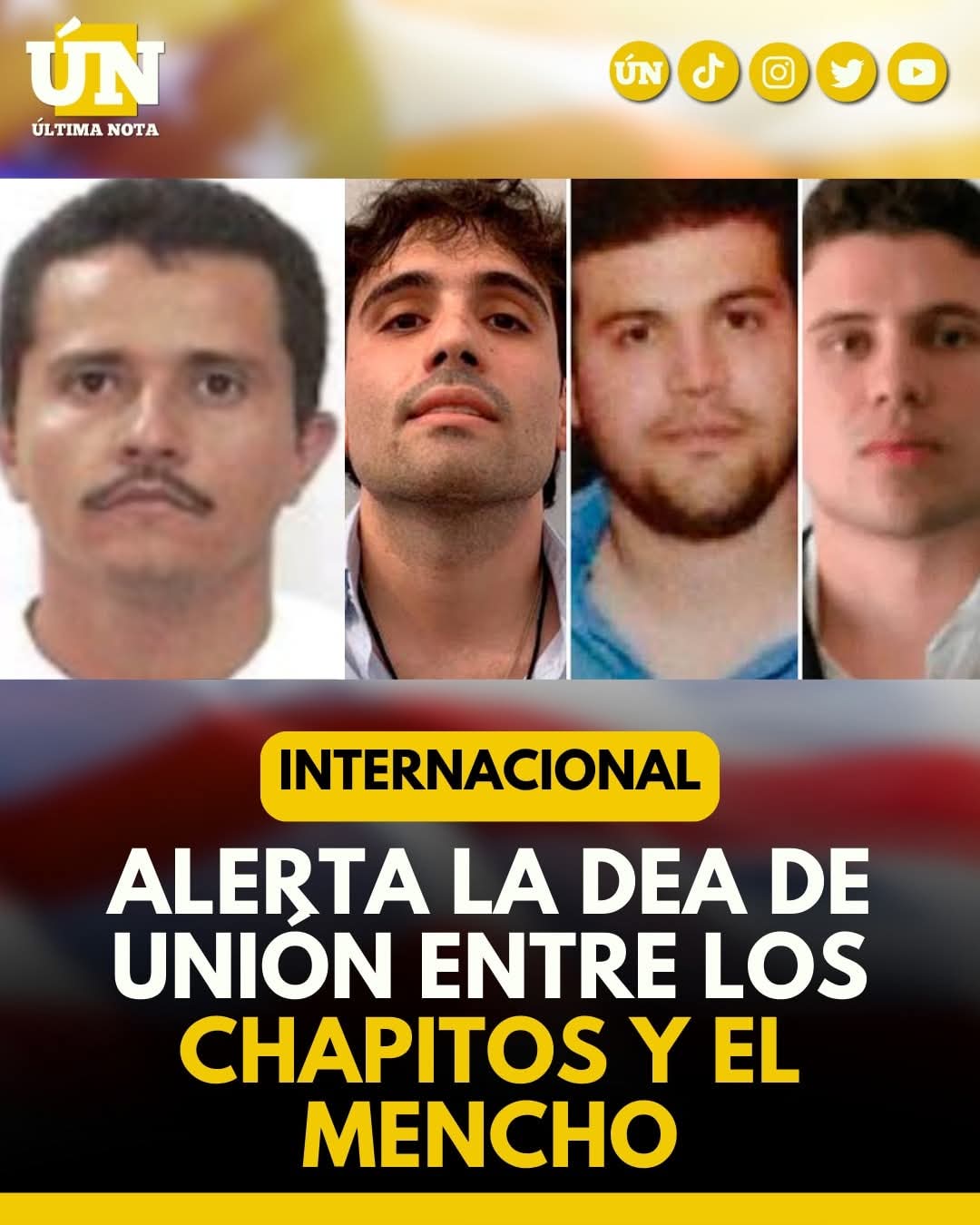DEA alerta sobre posible alianza entre Los Chapitos y el CJNG; ¿nueva bomba del narco en México?