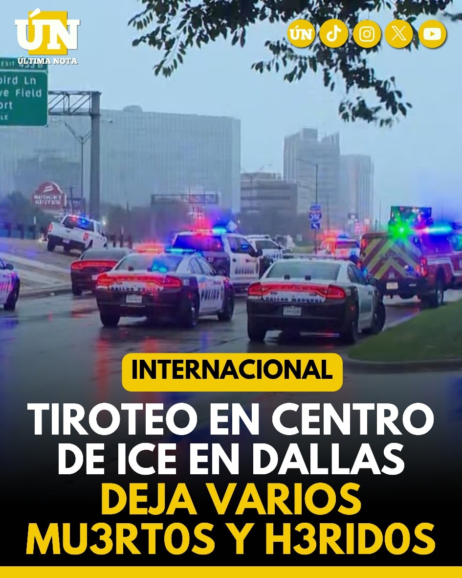 Tir0t3o en Centro de ICE en Dallas Deja Varios Mu3rt0s y Heridos.