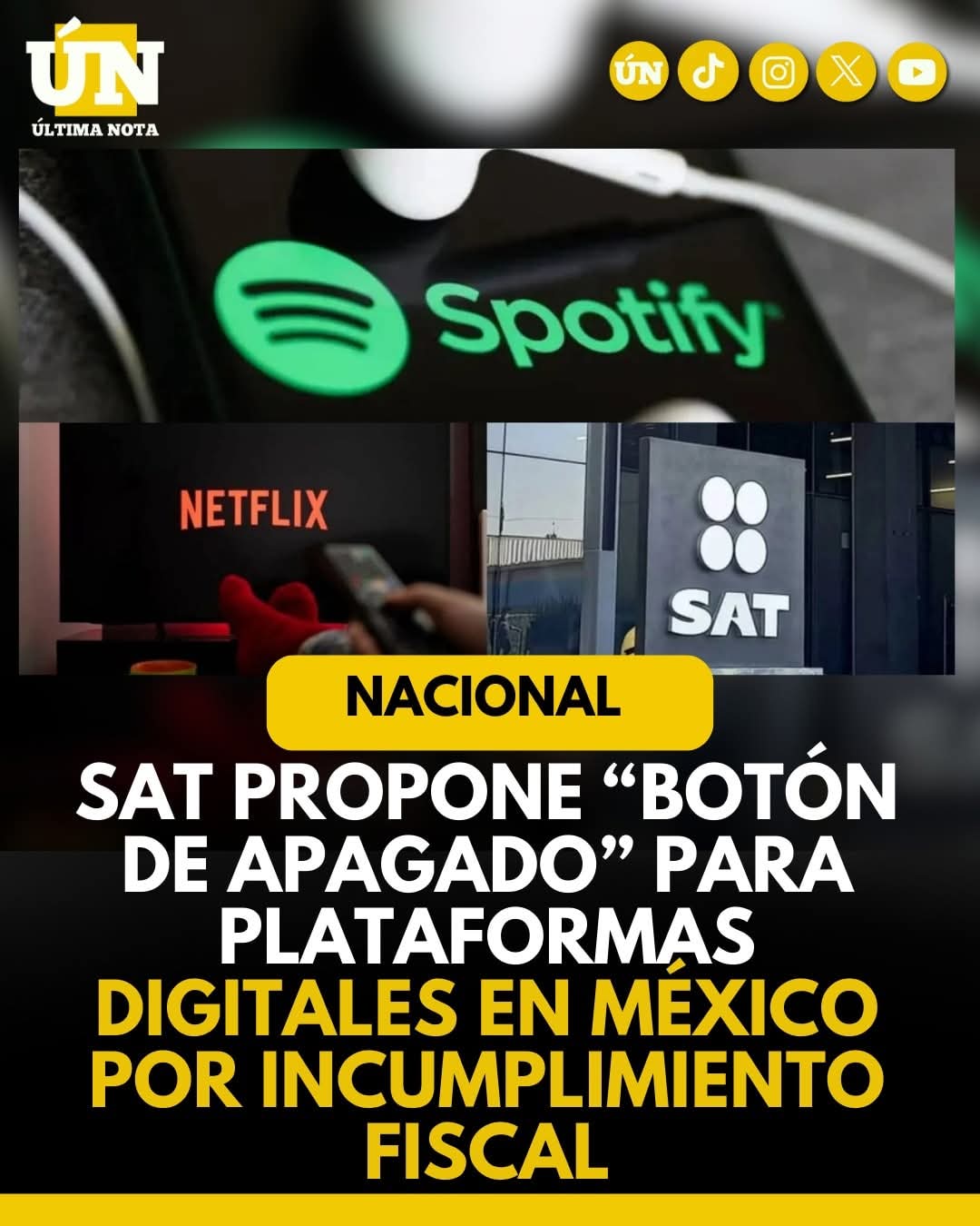 SAT propone “botón de apagado” para plataformas digitales en México por incumplimiento fiscal .