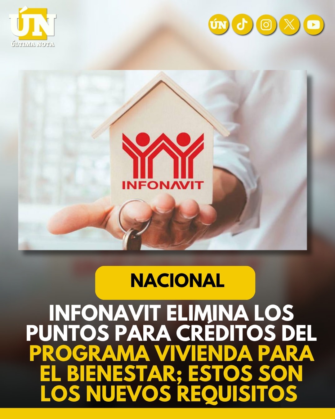 Infonavit elimina los puntos para créditos del programa Vivienda para el Bienestar; estos son los nuevos requisitos.