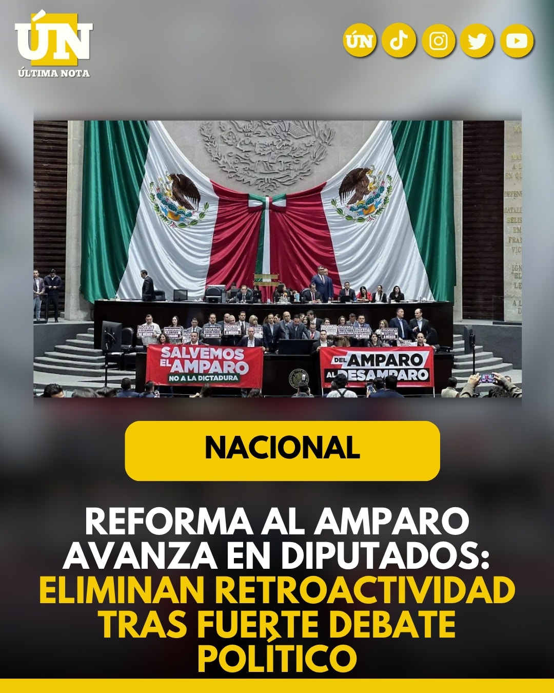 Reforma al Amparo avanza en Diputados: eliminan retroactividad tras fuerte debate político.