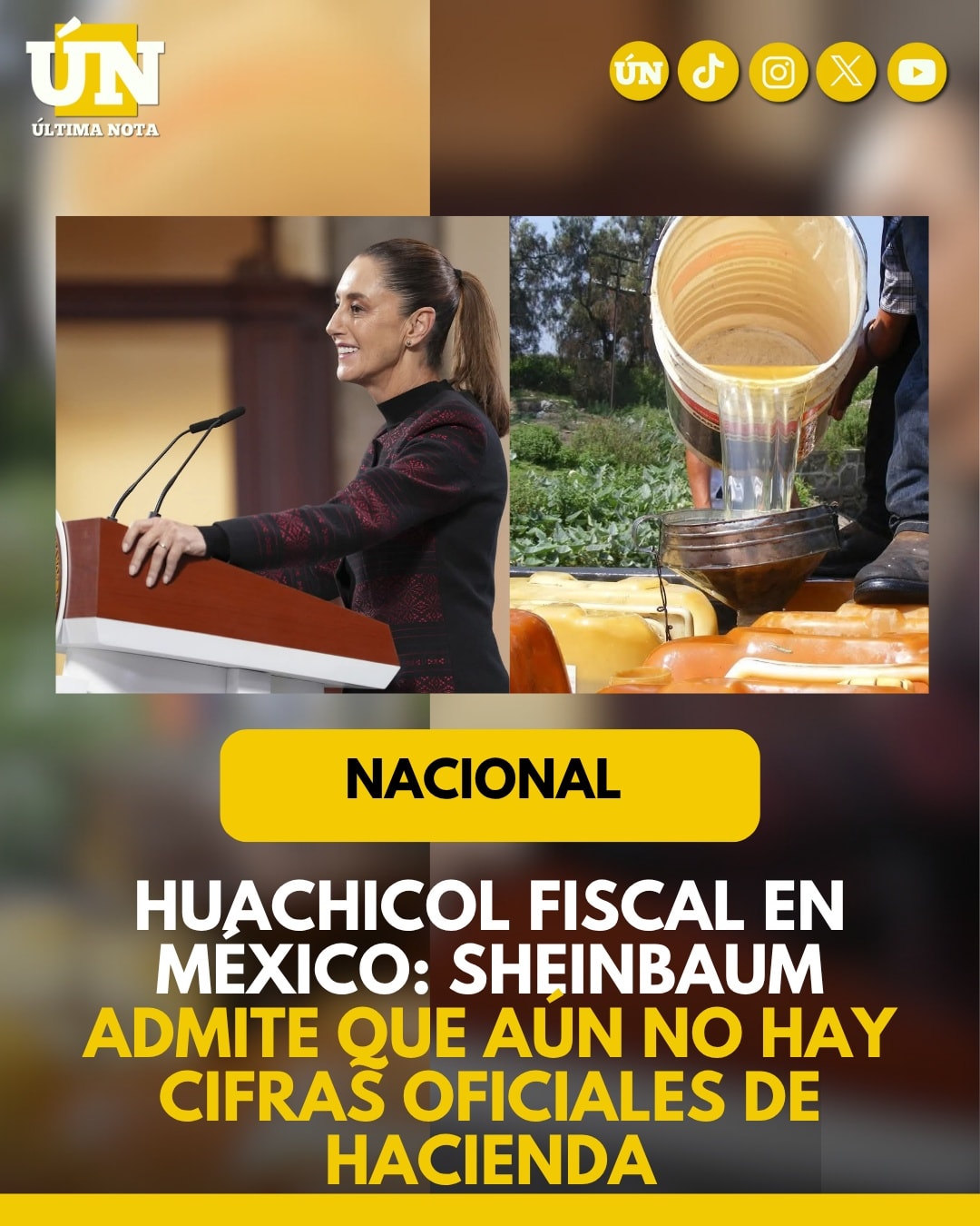 Sheinbaum admite falta de datos oficiales sobre huachicol fiscal; trazabilidad de combustibles estará lista este mes.