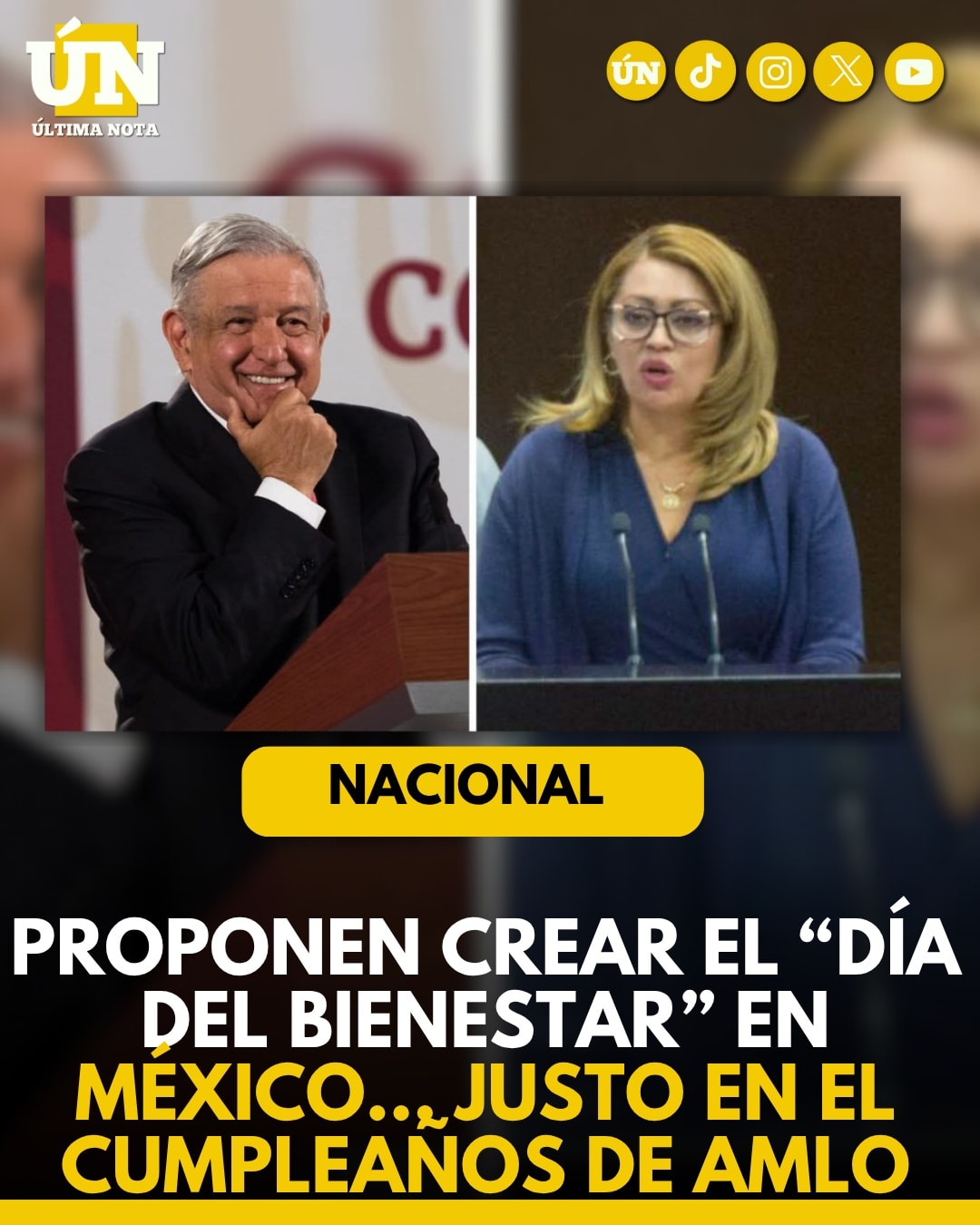 Proponen crear el “Día del Bienestar” en México… justo en el cumpleaños de AMLO.