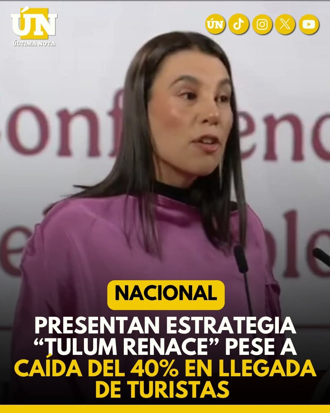 Presentan estrategia “Tulum Renace” pese a caída del 40% en llegada de turistas.