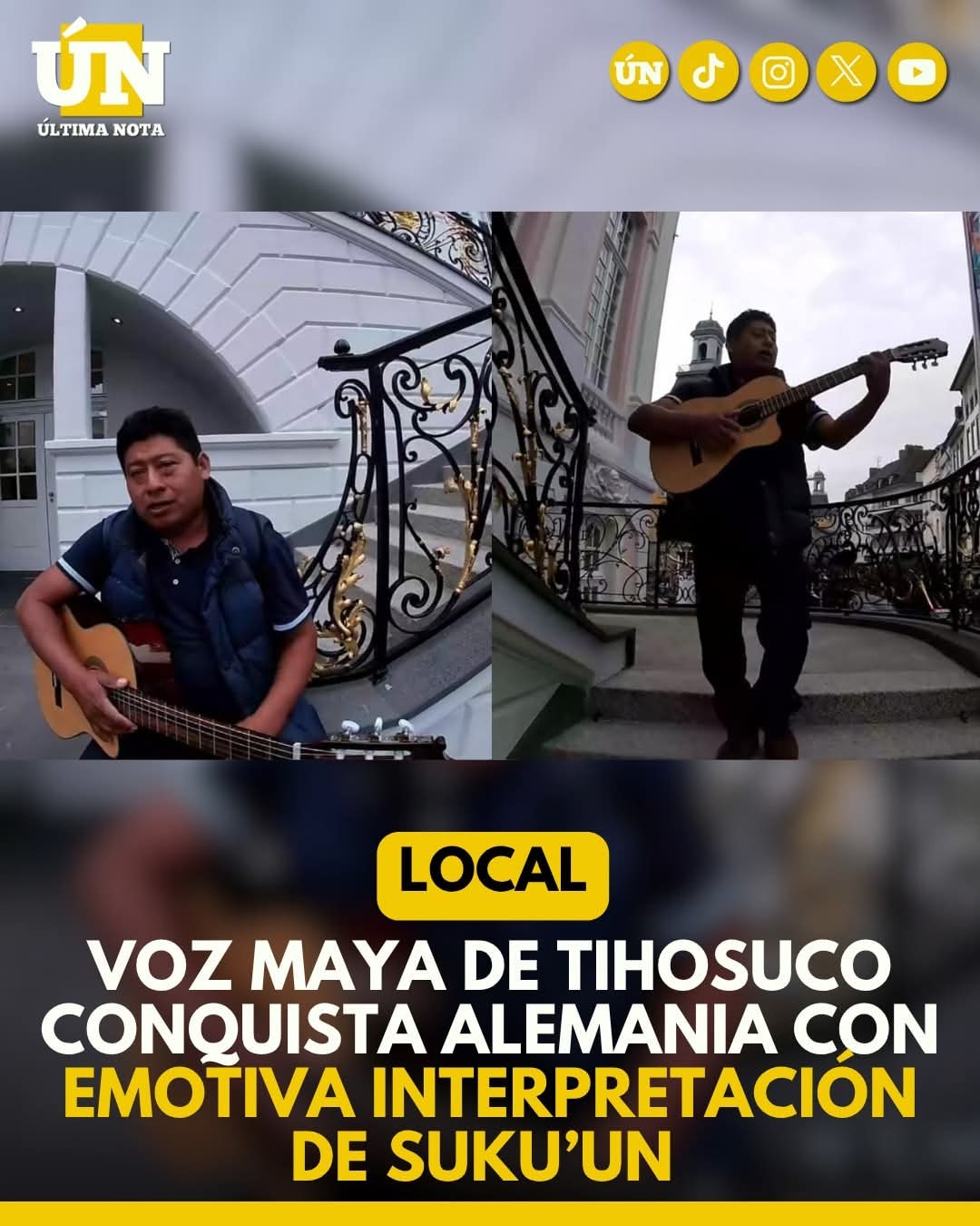 Voz maya de Tihosuco conquista Alemania con emotiva interpretación de Suku’un.