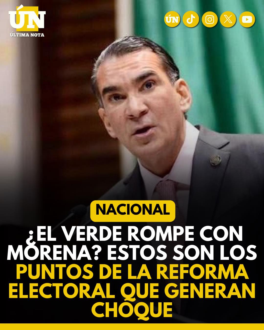 ¿El Verde rompe con Morena? Estos son los puntos de la reforma electoral que generan choque