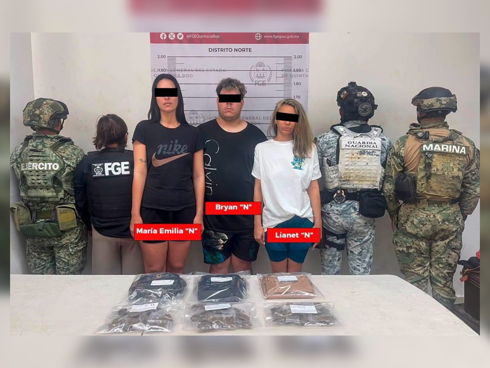 Tres personas fueron d3t3n1d4s durante dos c4t30s realizados en distintos puntos del municipio de Benito Juárez