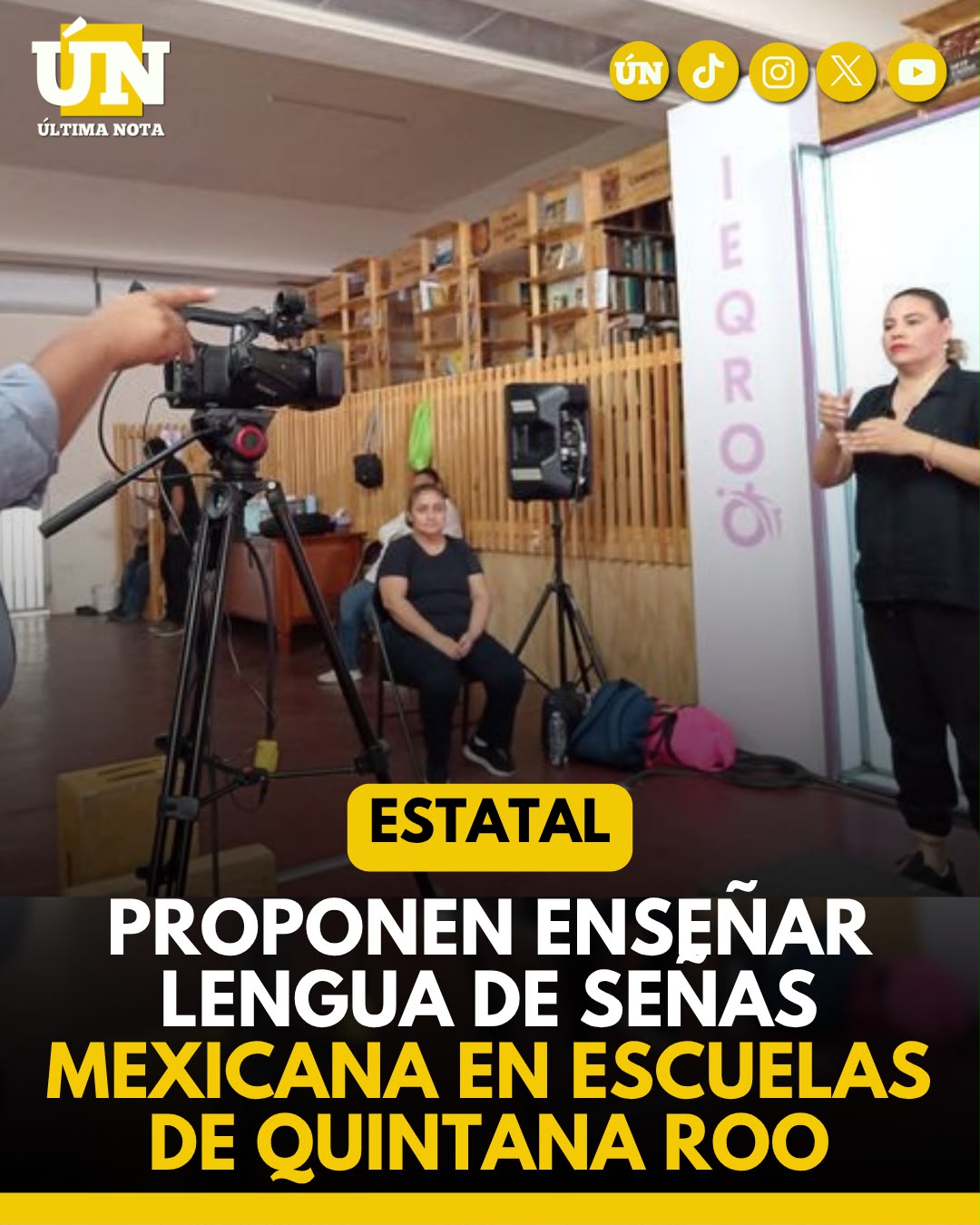 Proponen enseñar Lengua de Señas Mexicana en escuelas de Quintana Roo