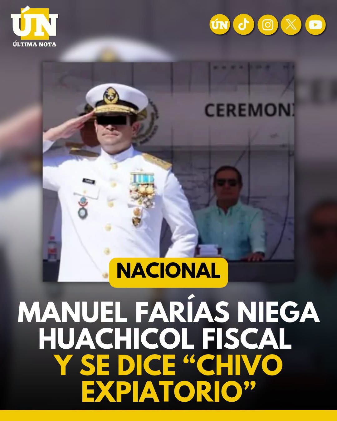 Manuel farías niega huachicol fiscal y se dice “chivo expiatorio”